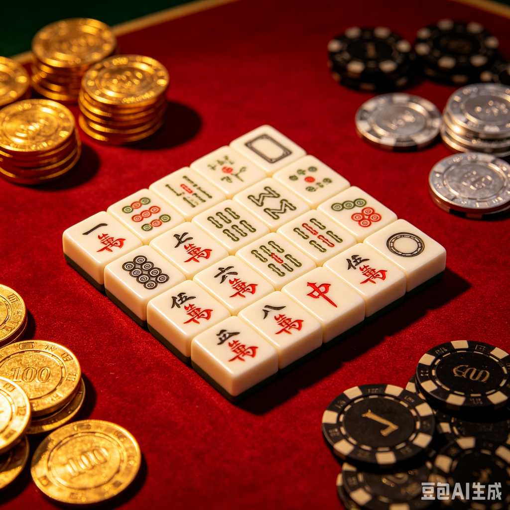 latest style mahjong tiles