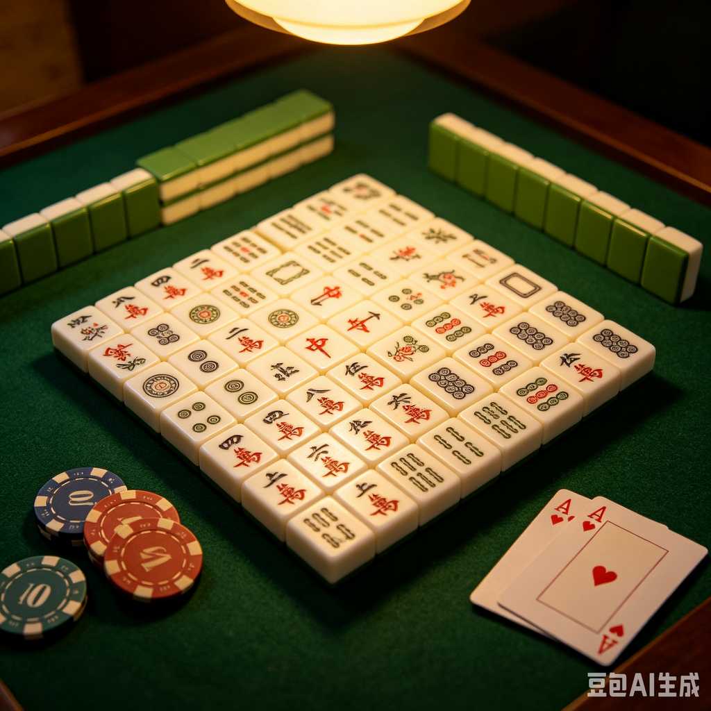 engraved mahjong tiles